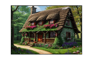 fairy tale cottage