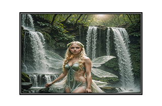waterfall fairy
